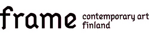 Frame Contemporary Art Finland logo. Linkki vie säätiön kotisivulle